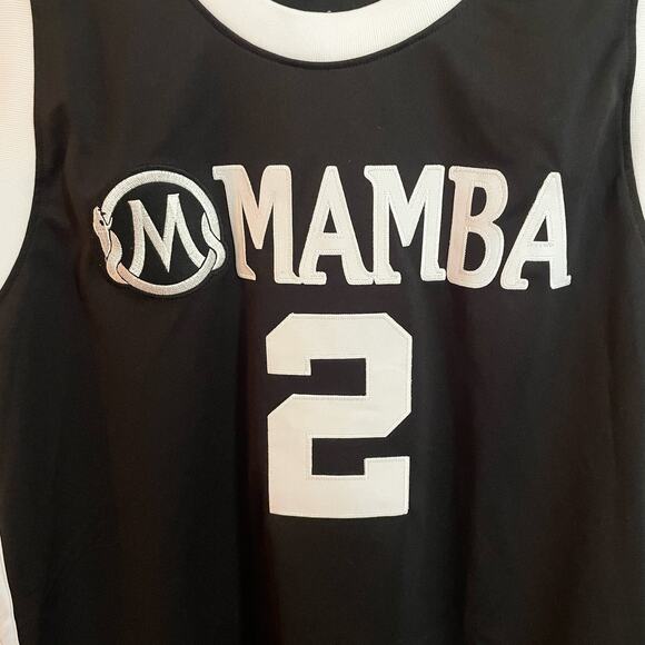 Gianna GiGi Bryant #2 Mamba Academy Black Basketball Jersey XL - Picture 3 of 7